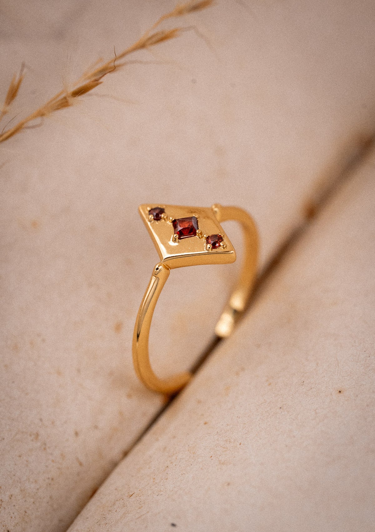 Bague Grenat – L’Alliance de Sang