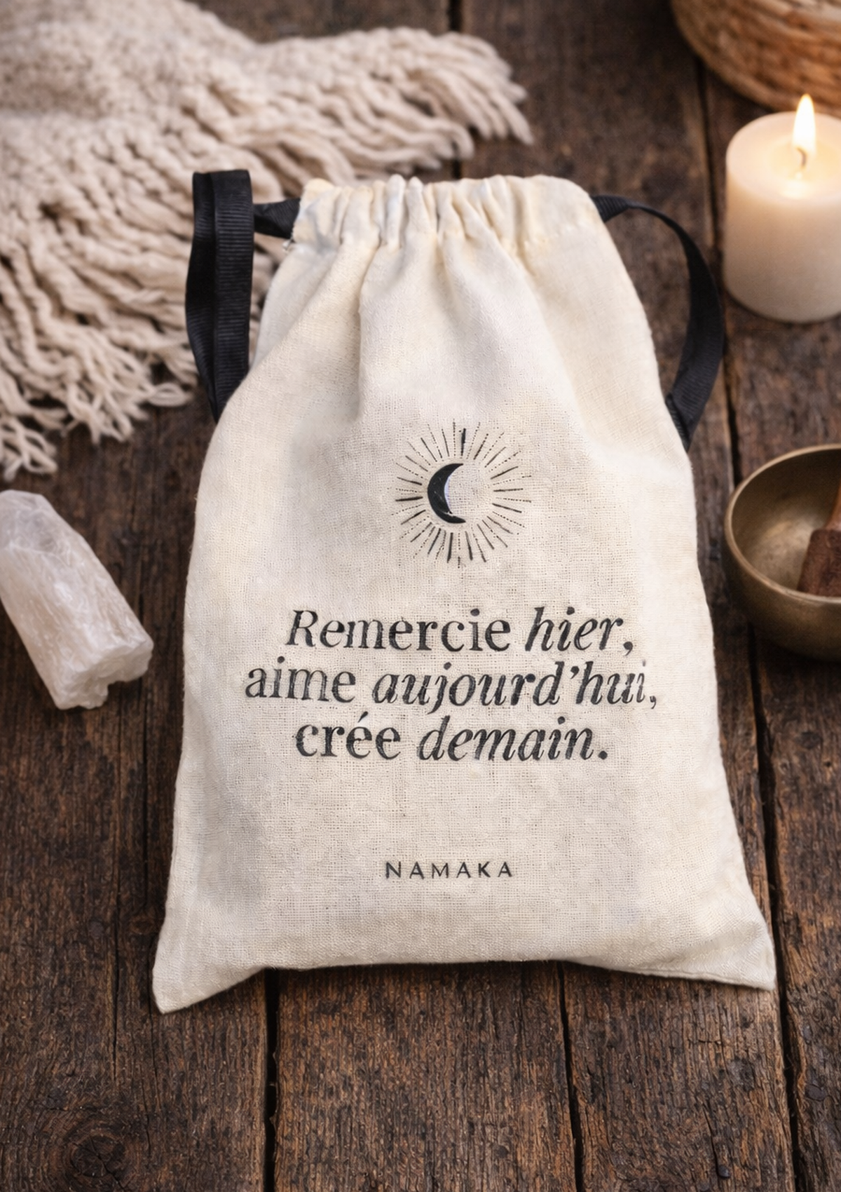 Pochon cadeau en coton