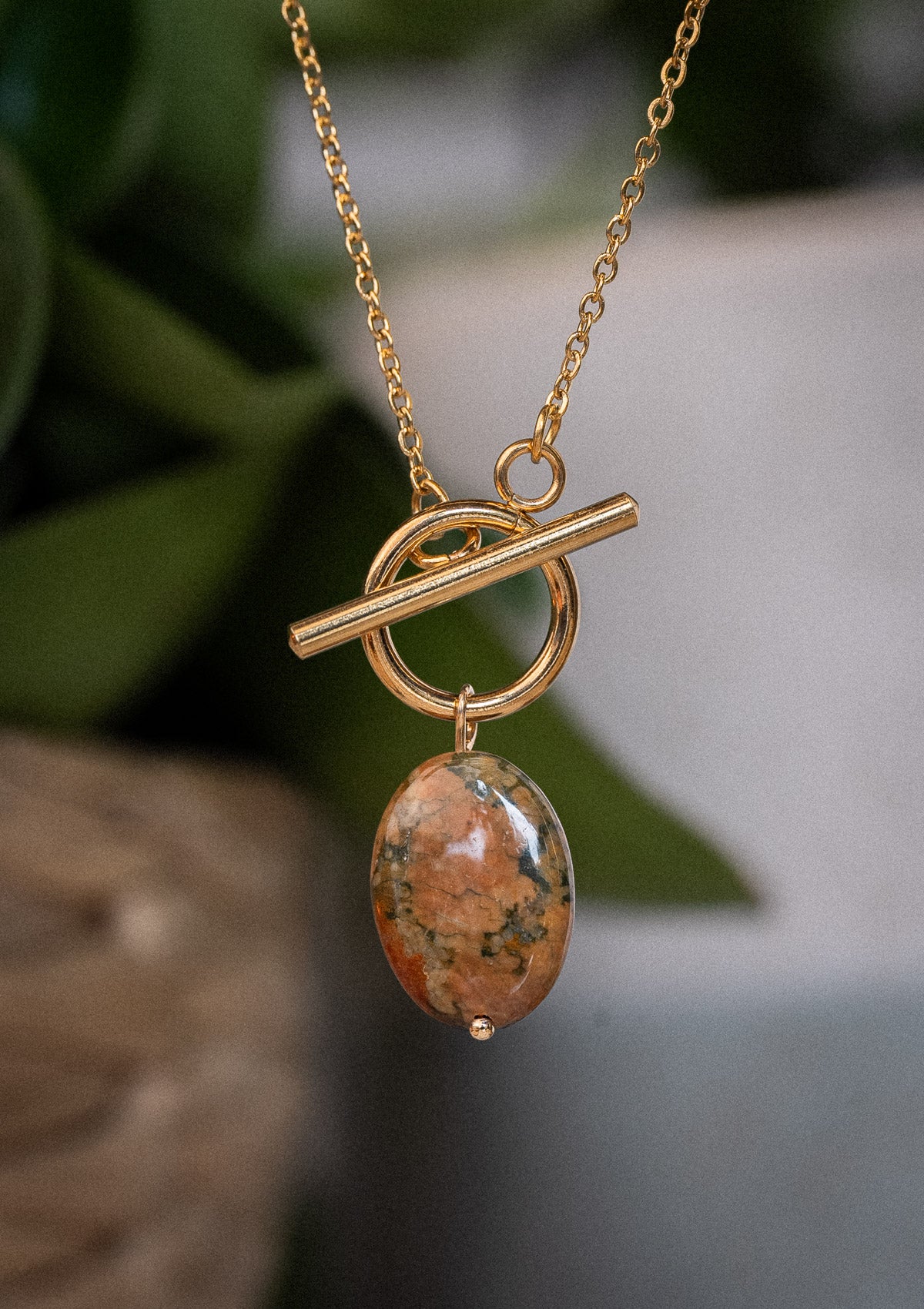Collier Rhyolite - Harmonie Naturelle