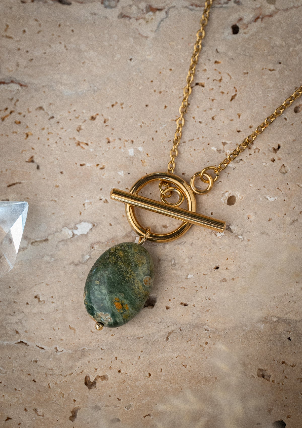 Collier Rhyolite - Harmonie Naturelle