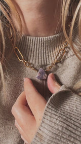 Choker Charoïte - Perspective Eclairée