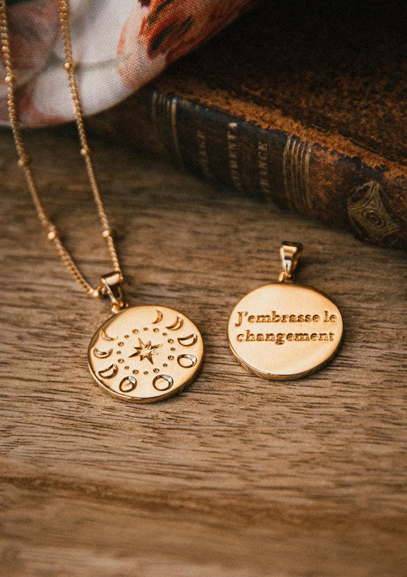 Collier Cycle de la Lune - Changement