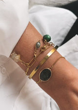 Bracelet maille trombone