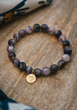 Bracelet Mala Améthyste - Protection