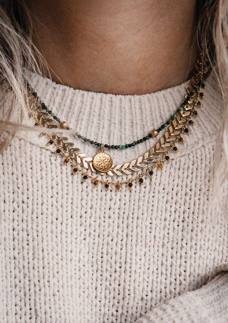 Collier Turquoise et Mandala – Bien-être Absolu