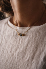 Collier Locket Labradorite - Vision éclairée