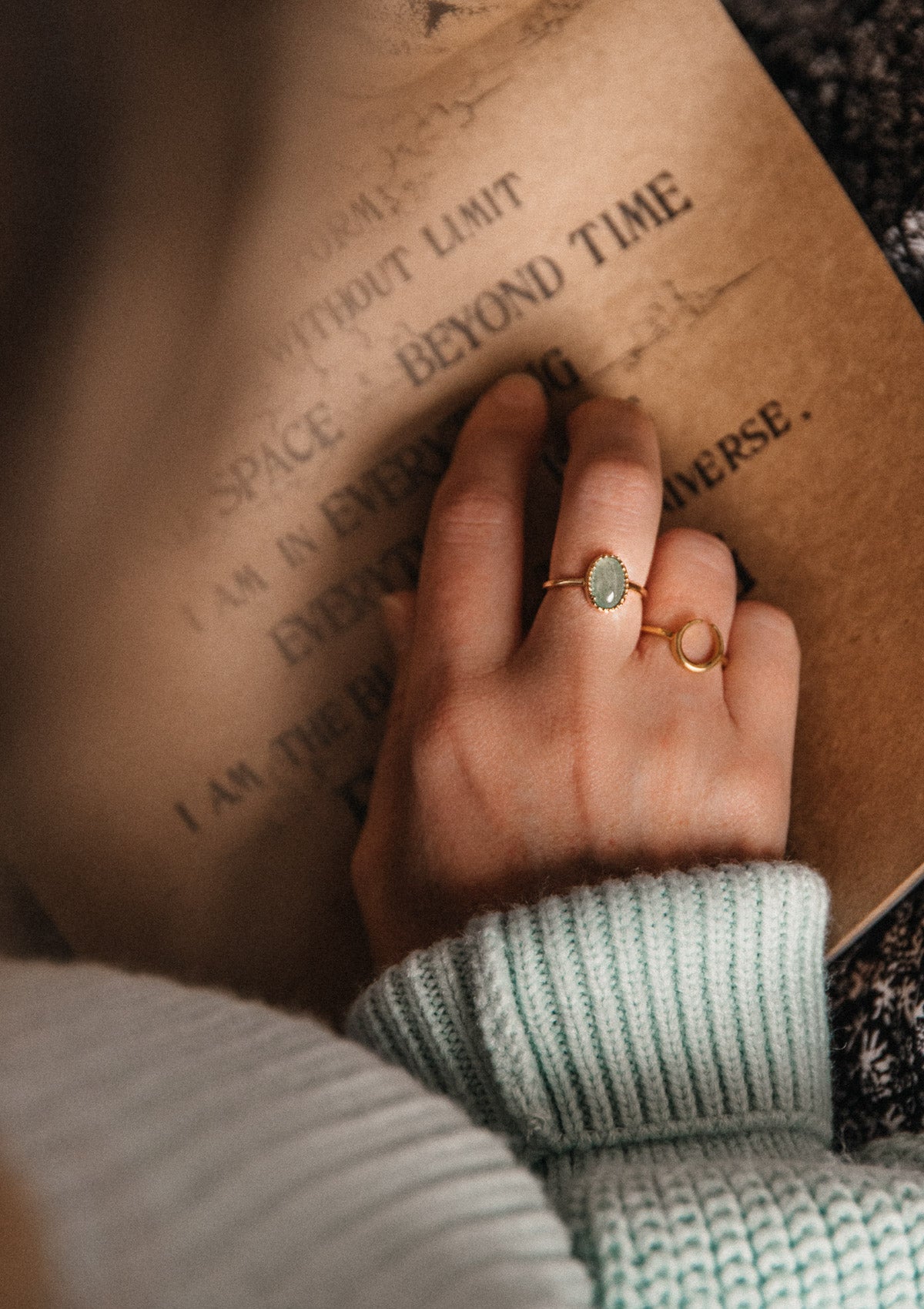 Bague Aventurine - Chance Invoquée