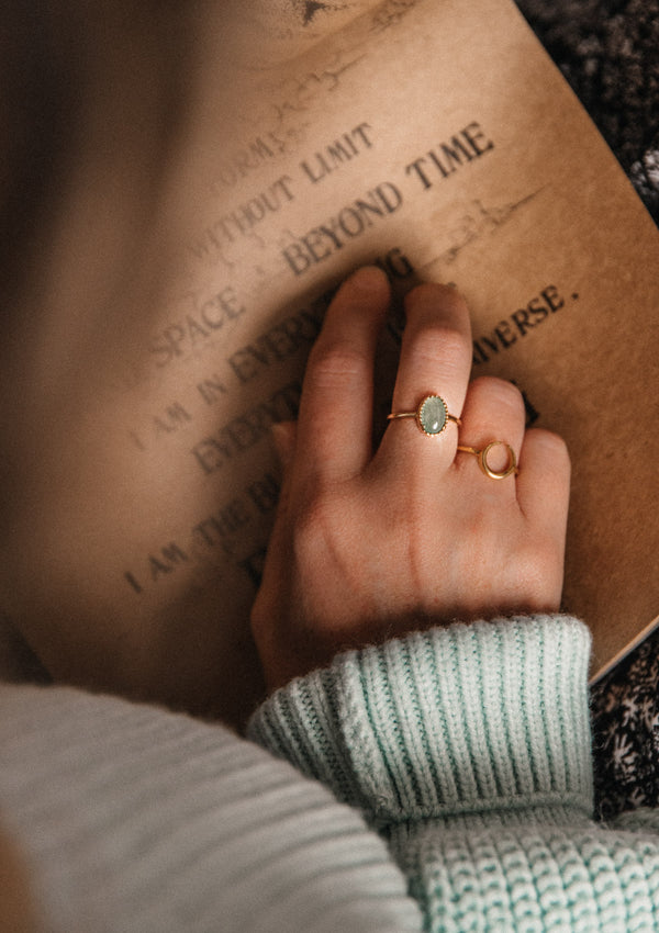 Bague Aventurine - Chance Invoquée