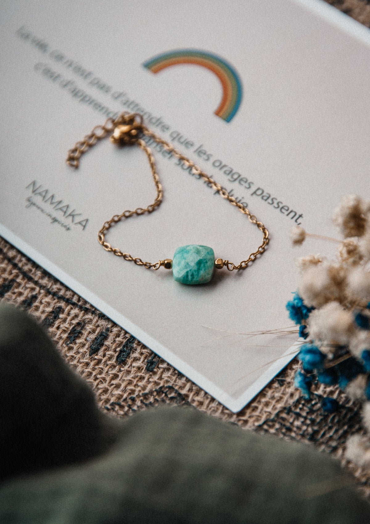 Bracelet Amazonite - Confiance Absolue