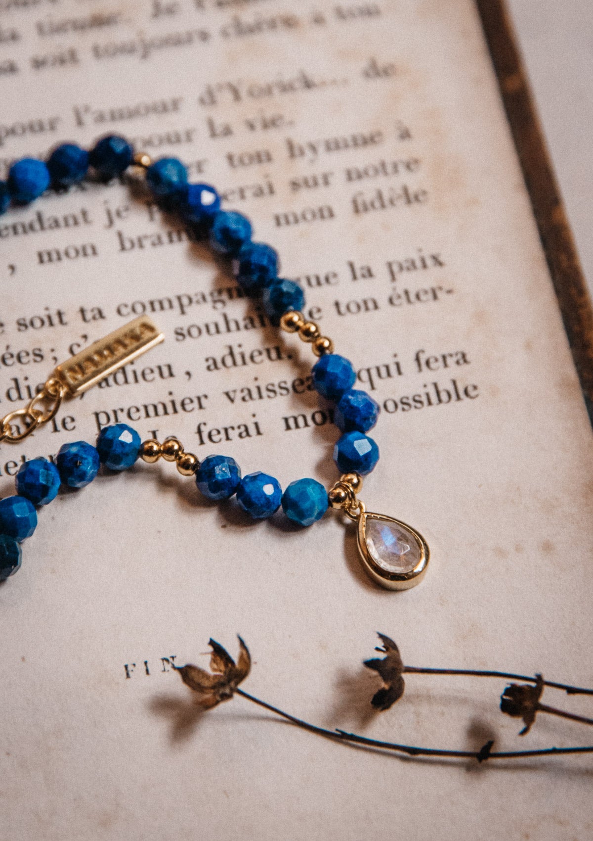 Bracelet Lapis Lazuli et Pierre de Lune