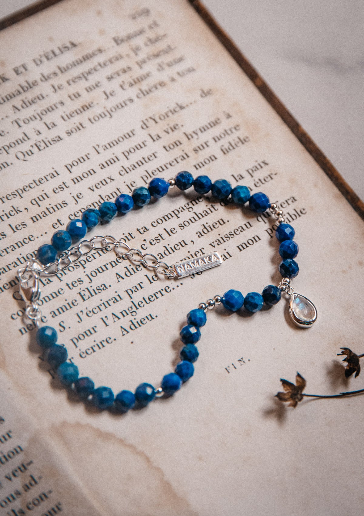 Bracelet Lapis Lazuli et Pierre de Lune