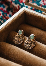 Boucles d'oreilles Aventurine - Réussite Capturée