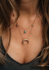 Collier pampilles Amazonite -