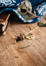 Bracelet Astro et Pierre de Naissance - Balance Tourmaline