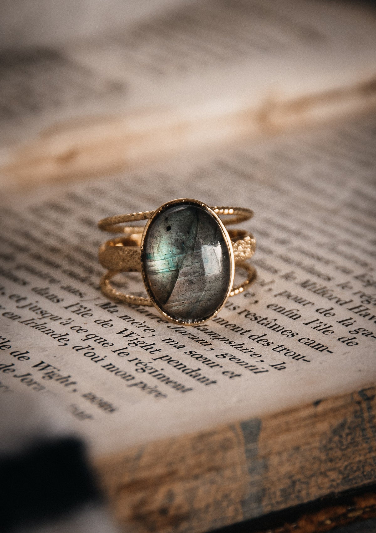 Bague Labradorite - Foi en soi