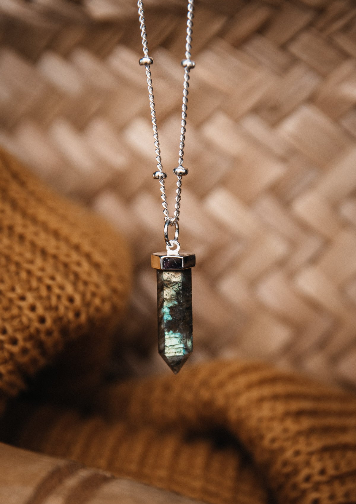 Collier Labradorite - Cristal