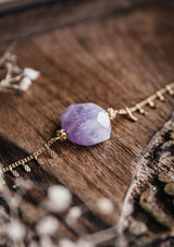 Collier Amétrine - Volonté éclairée