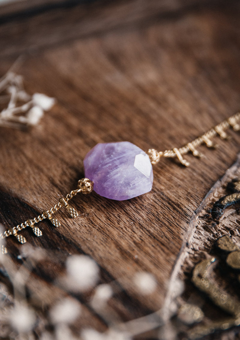 Collier Amétrine - Volonté éclairée