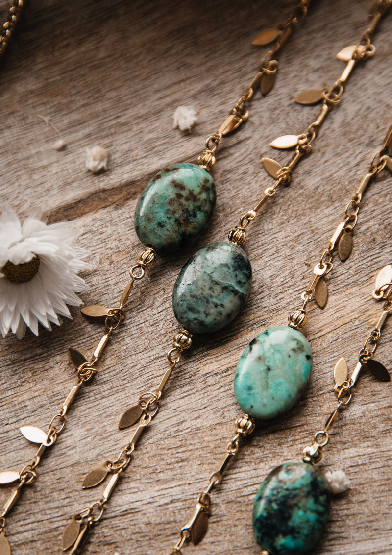 Collier Jaspe - Esprit Tranquille