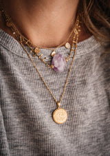 Collier Amétrine - Volonté éclairée